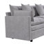 Canapé modulaire en L 108,66 "en chenille moderne avec méridienne convertible, canapé modulaire profond avec repose-pieds Comfy Cloud-121356801