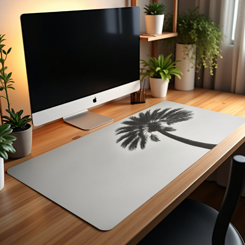 Polyester Desk Pad, 23.6x13.8