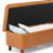 Breeanna Faux Leather Upholstered Storage Bench-380484173
