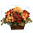 Faux Silk Hydrangea Arrangement in Planter