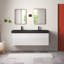 Ensemble de meuble-lavabo double mural 59 po Golitz-1385206421