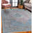 Alandrea Blue Handmade Wool Area Rug-1825311104