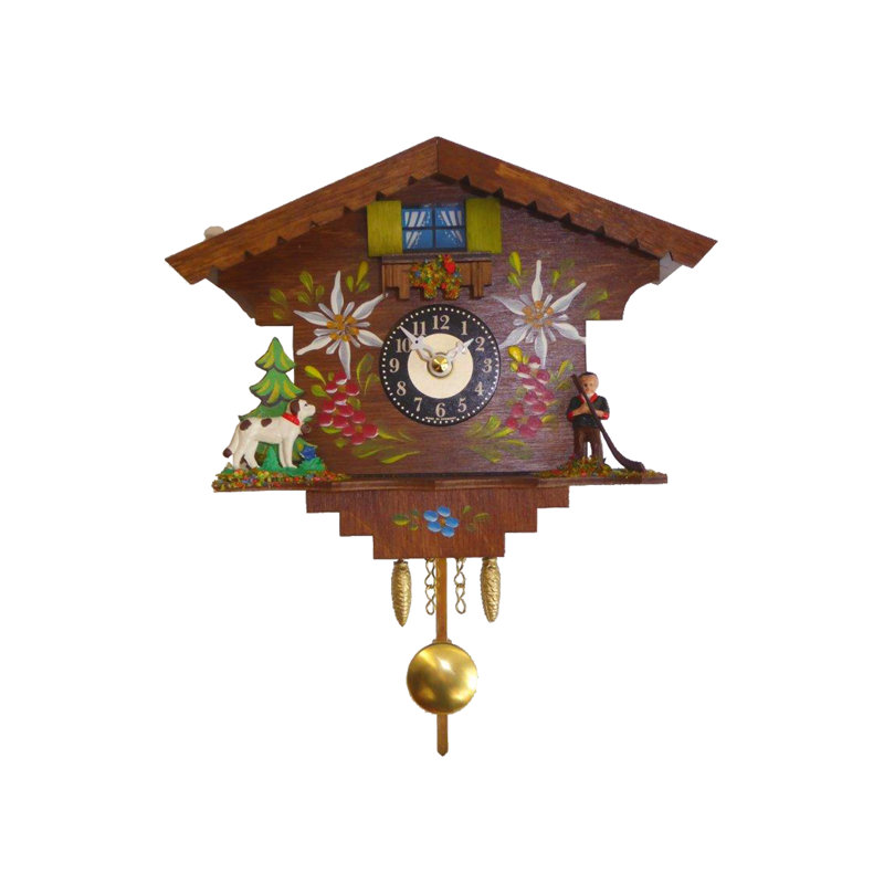 Horloge murale à pile avec musique et carillons Boutelle
