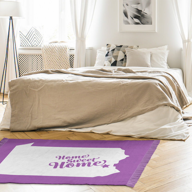 Tapis de zone mauve allentown the home