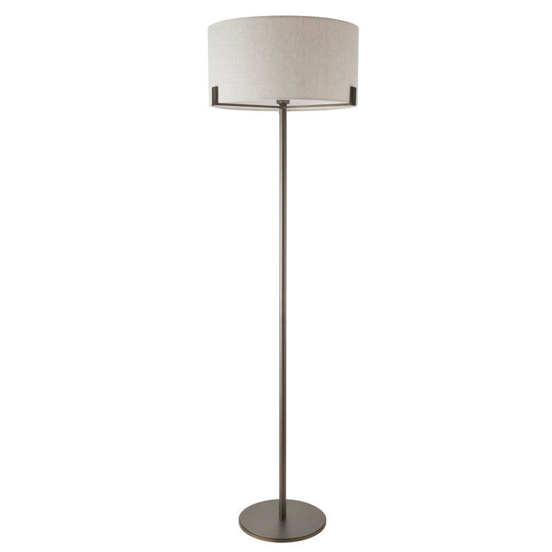 Abercrombie 172.5cm Bronzed Traditional Floor Lamp