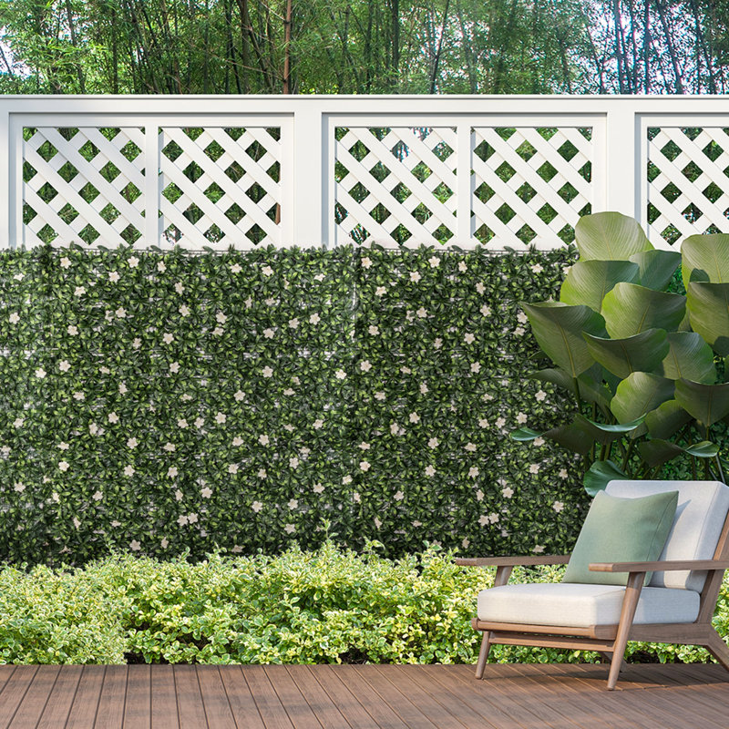50cm Faux Evergreen Hedge