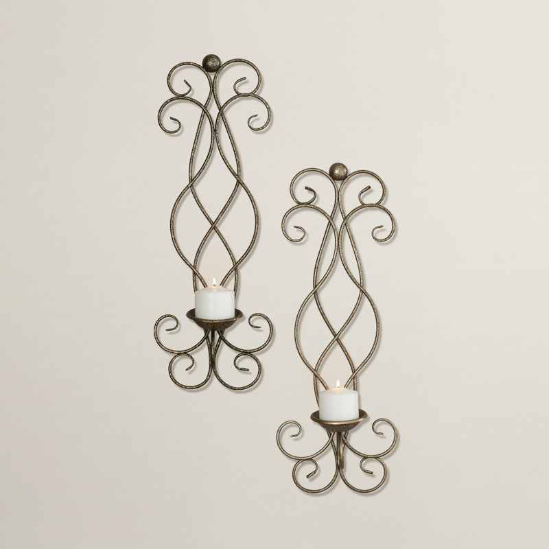 25'' H Metal Wall Sconce