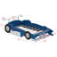 Lit plateforme en forme de voiture de course avec roues-94375253-94375252