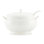Lenox Opal Innocence Carved Covered Soup Tureen Set with Ladle, 152 oz, White