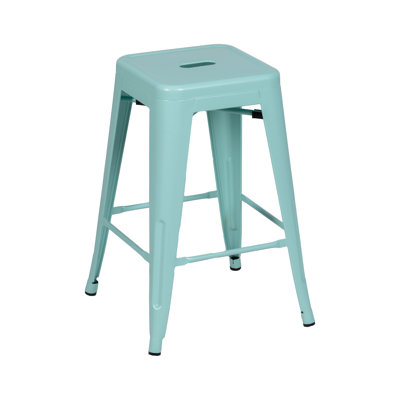 Andreyah Counter Stool with Metal Frame