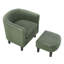 Chaise rembourrée avec repose-pieds-1783890150