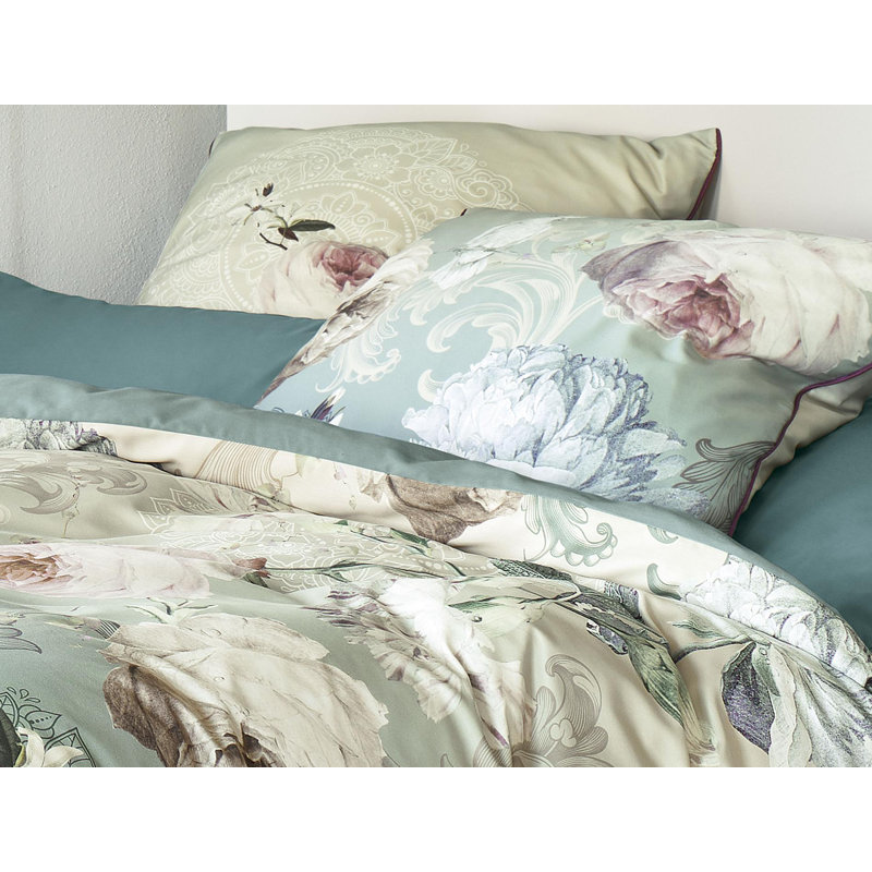 Magic-K 8858 Mako Satin Duvet Cover Set, 155 x 220cm - 1 Pillowcase ( 80 x 80cm)