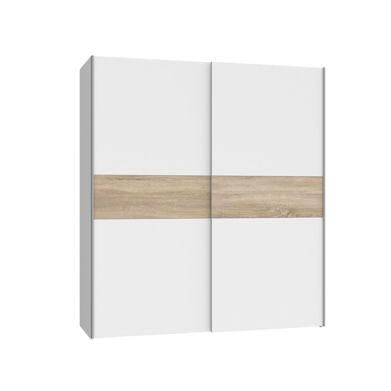 Kaeveon 2 Door Manufactured Wood Wardrobe