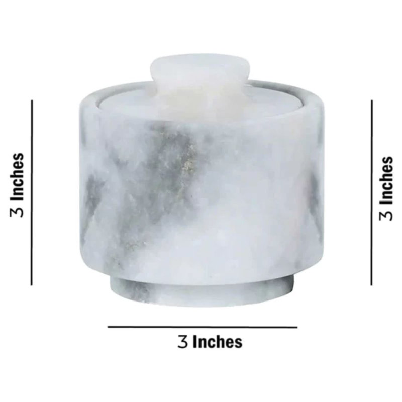 Single Salt Cellar, White