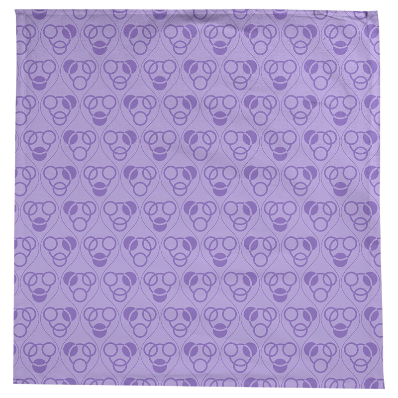 Nappe classiques des cercles et des vagues, Mauve