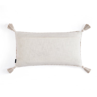 HARDING PILLOW- 14X30 IVORY