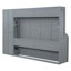 Lit escamotable mural avec placard, tiroirs et tablettes de rangement Murphy-1630163542-1630163536