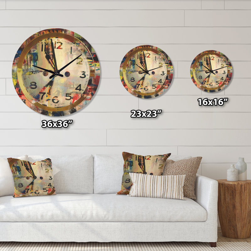Horloge murale en acrylique People and Time, Petit