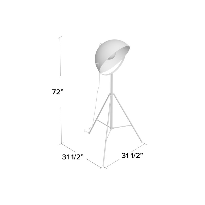Lampe trépied 72 "Jumbo Studio