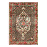 Persian Bakhtiari One-of-a-Kind 6'9" X 10' Area Rug