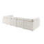 Canapé modulaire de coin avec repose-pieds Arfsten Anagel-513096997