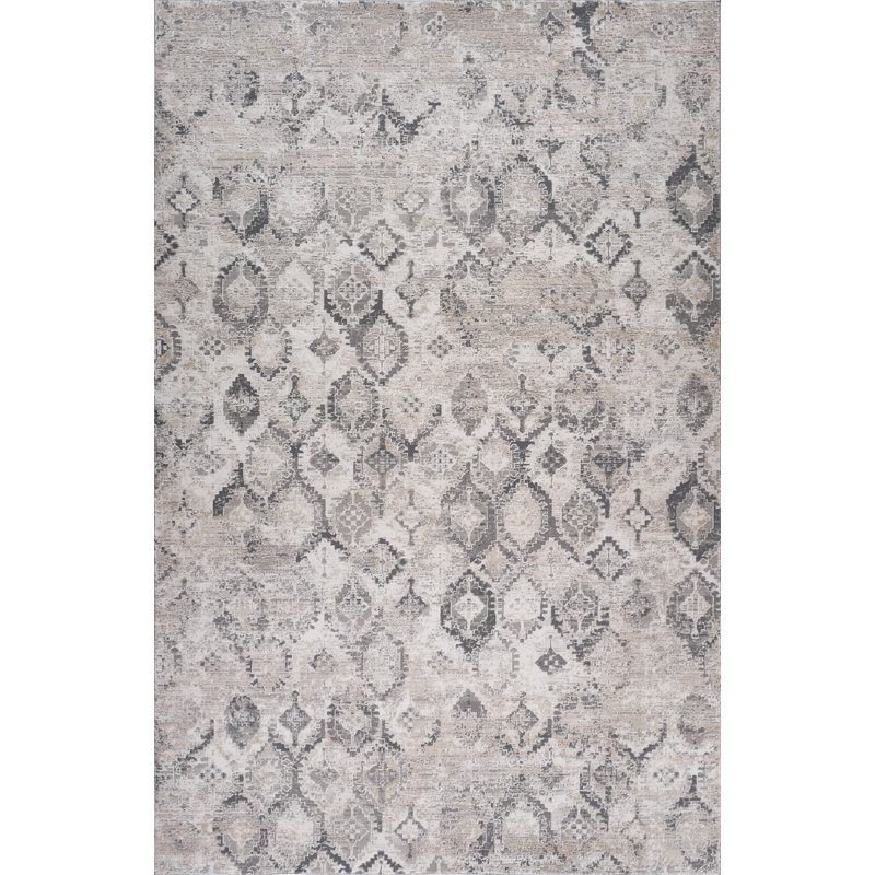 Tapis rectangulaire Kennika avec envers antidérapant, Rectangle 7 pi 10 po x 10 pi 10 po