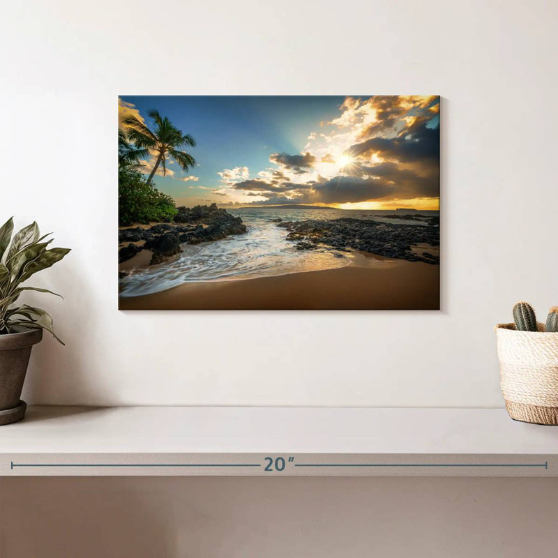 Gillard Sunrise At Makena Beach, H 8 po x l 12 po