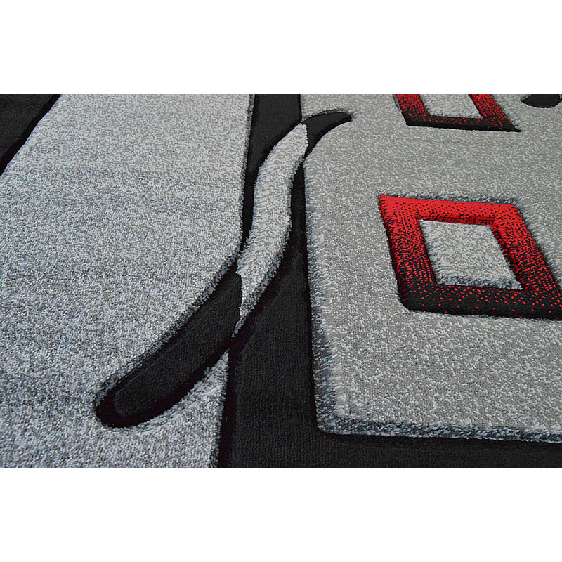 Mccampbell Performance Abstract Indoor Rug, Runner 2'2" x 7'4"