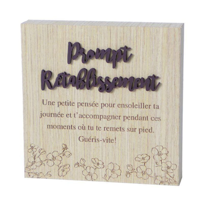 Enseigne en bloc Prompt Retabblissement