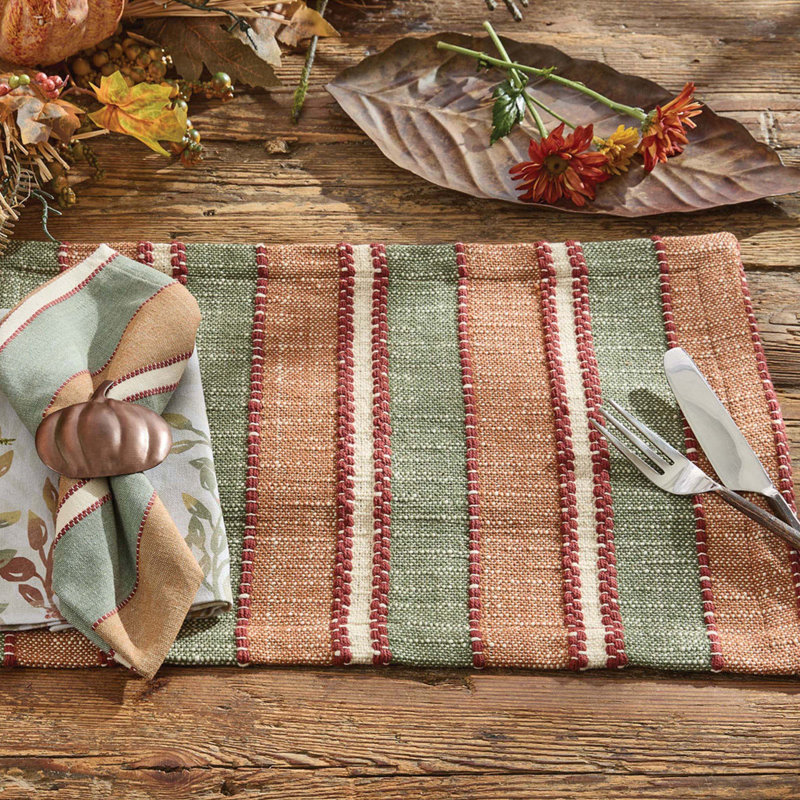 Ensemble de 4 napperons caramel Park Designs