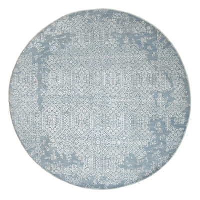 Modern One-of-a-Kind 8' Hand Knotted Area Rug