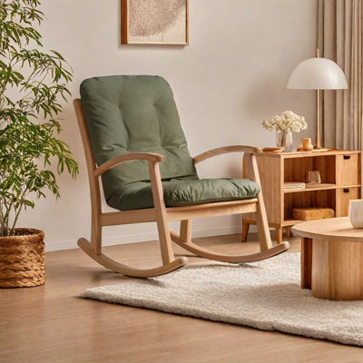 Chaise berçante moderne, simple et confortable