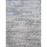 Hand Woven Silk and Wool Oriental Area Rug