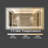 Novel Rectangular Modern LED Light Anti-Fog Bathroom Glass Hanging Mirror-492079320-492079322