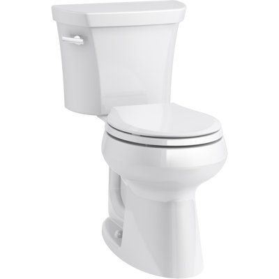 Highline 1.28 GPF Water Efficient Round Two-Piece toilet (Seat Not Included)