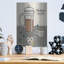 «Red Morning Barrel Studio», art mural en métal «My Morning Coffee 1» par Moira Hershey-709765711