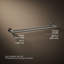Purist® Double 24" Wall Mounted Towel Bar-1265809523