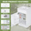 Meuble-lavabo 18 po avec lavabo en céramique-96601732