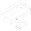 Lit plateforme simple avec rangement-88483992