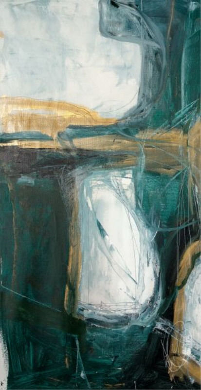 Bloquer I Print by Kelly O'Neal, 47" H x 24" W x 1.5" D