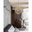 1 - Light Natural Wood Geometric Pendant