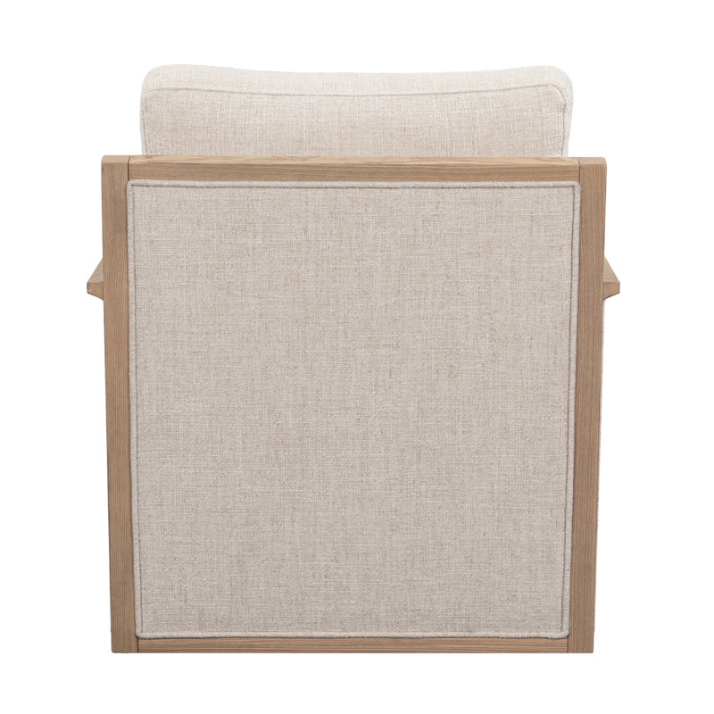 Norman Swivel Accent Chair Natural