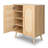 16 Pair Shoe Storage Cabinet