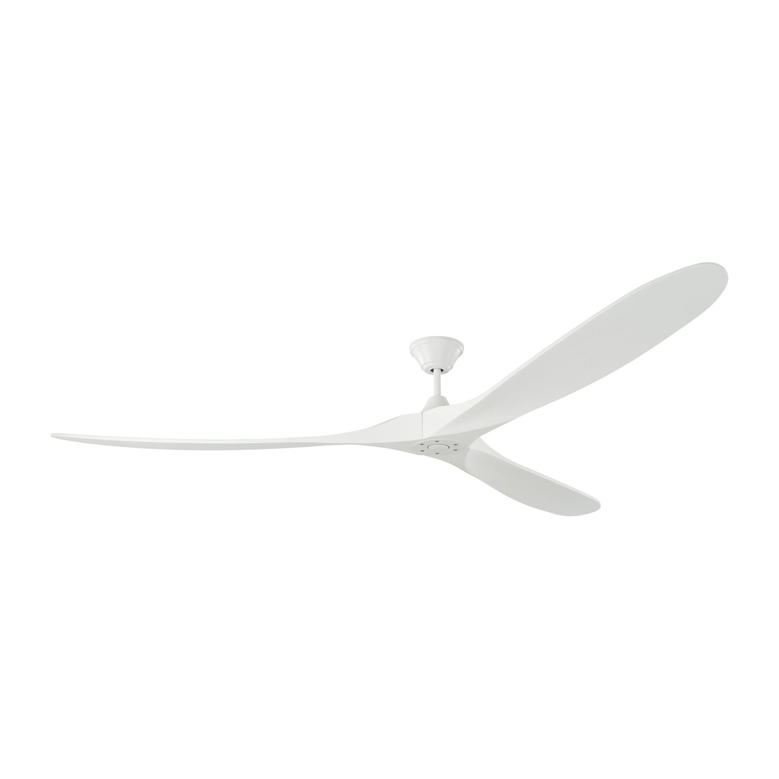 Obsidian 3 Blade Ceiling Fan, 88 inches, Matte White