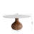 Mid-Century Modern Round Coffee Table For Living Room & Home Decor-1238367512-1238367514