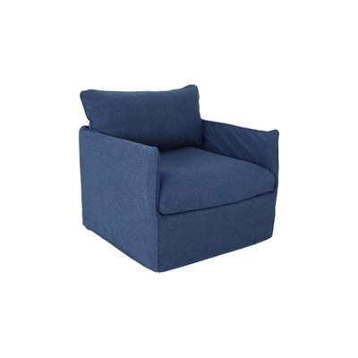  Navy Blue Club Chair