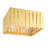 Greenwich Satin Brass 4 - Bulb Outdoor Flush Mount