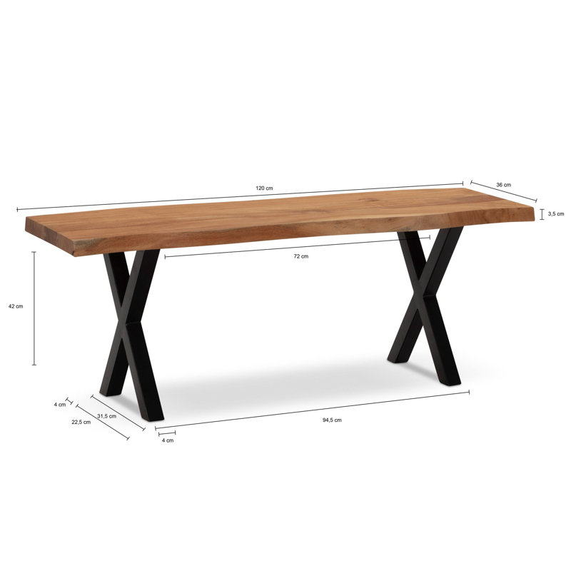 Grantsville Wood Bench