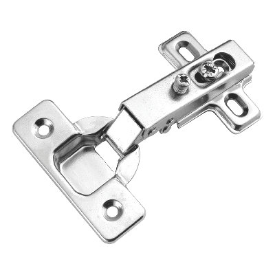Concealed Hinges Full overlay Frameless Self-Close - Polished Nickel - Cabinet Door Hinges