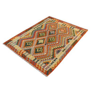 Ceporah Wool Southwestern Indoor Rug